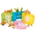 PETITE & MARS, Wielorazowe saszetki na przekąski Papoo Snack SET 4 szt